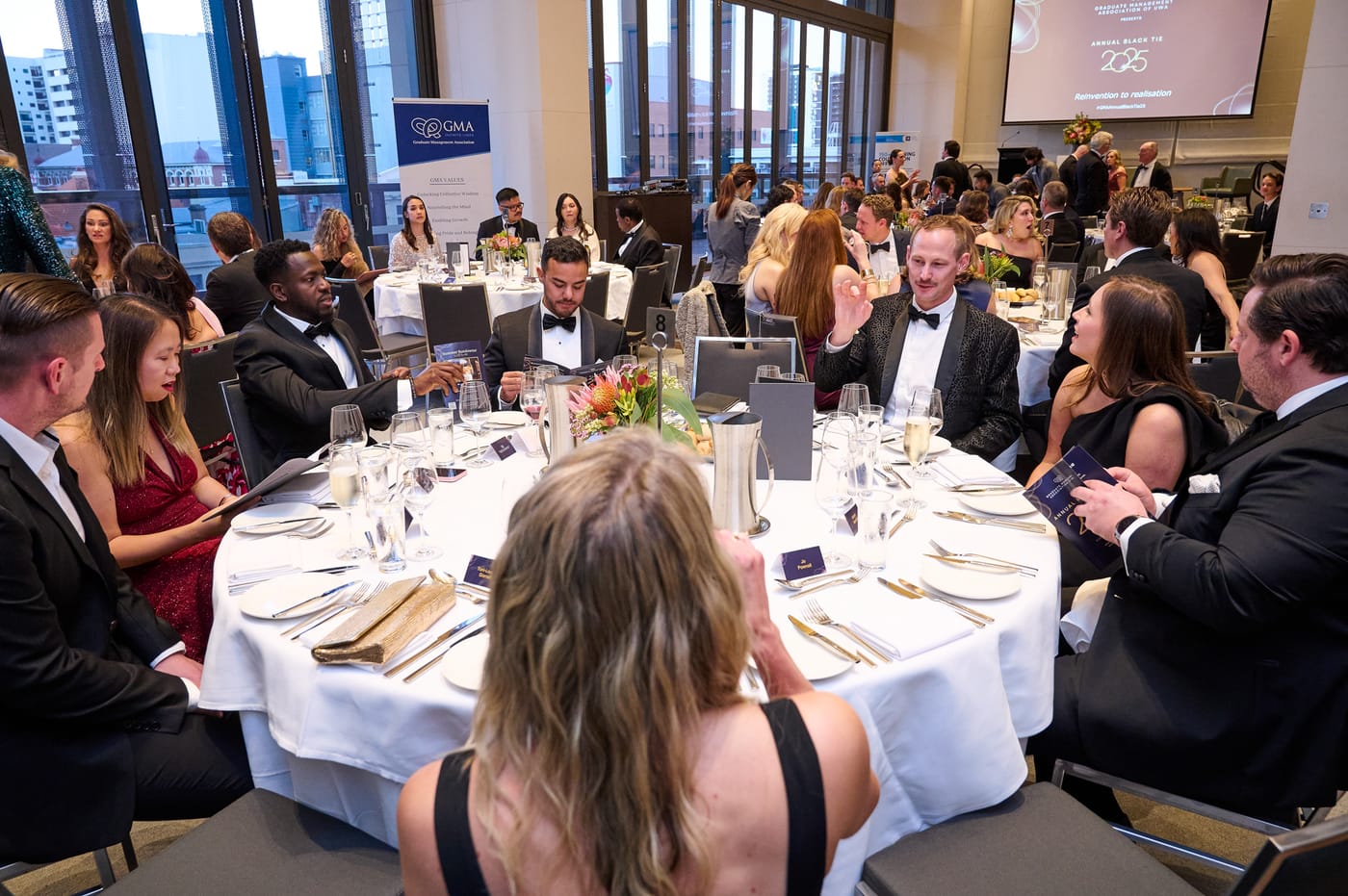 Guests at the 2025 GMA Black Tie Dinner